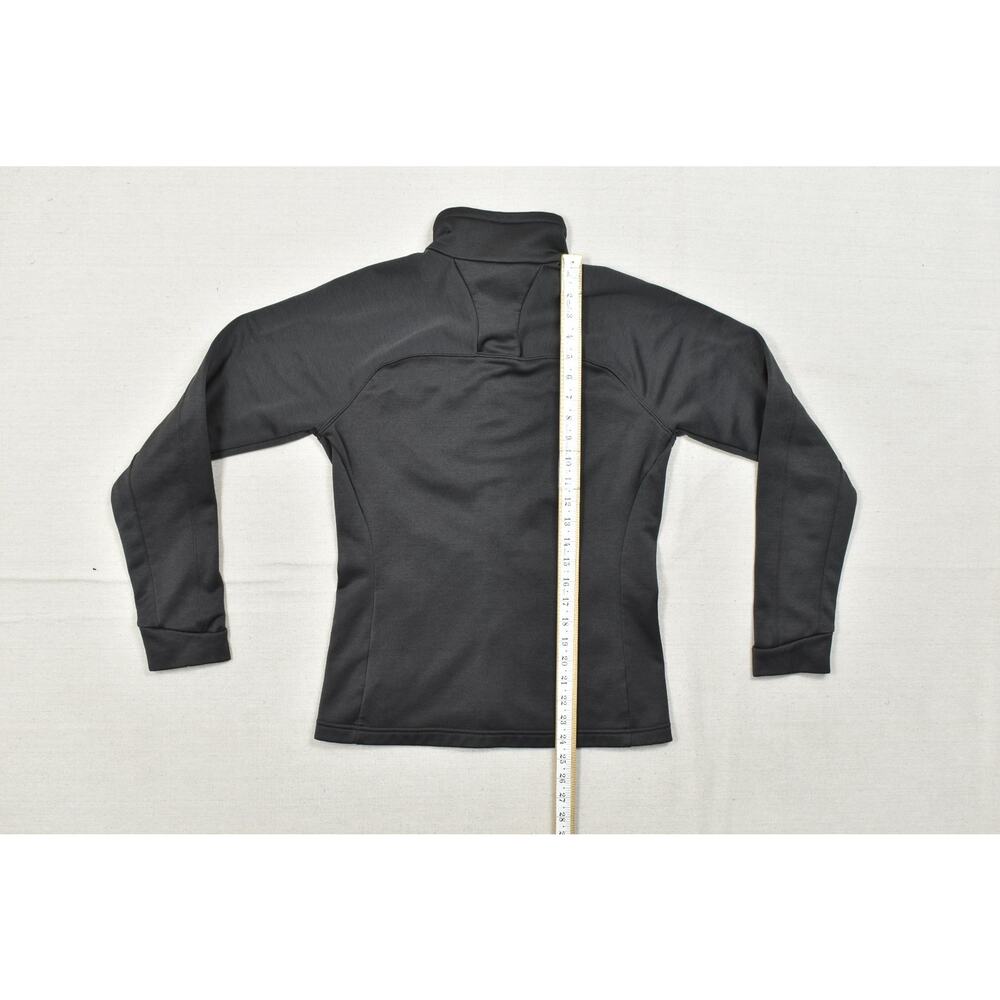 The North Face Womens Small Black Agave Fleece Full Zip Jacket Softshell S - Picture 4 of 8